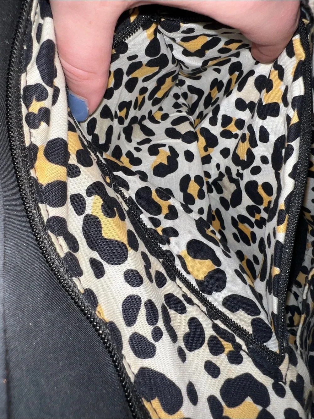 Vera Bradley Black Quilted Tote Bag